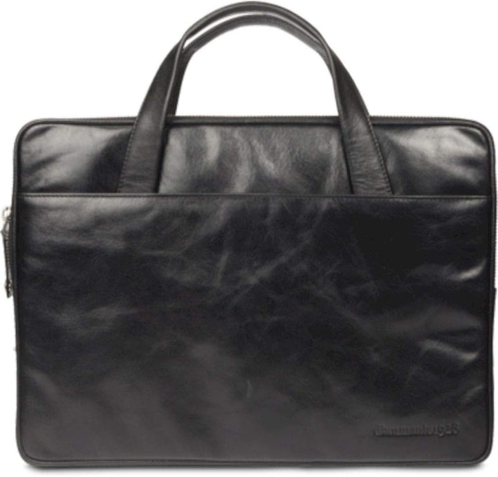dbramante1928 - Silkeborg Laptoptasche für Damen und Herren - Tasche mit zwei strukturierten Ledergr