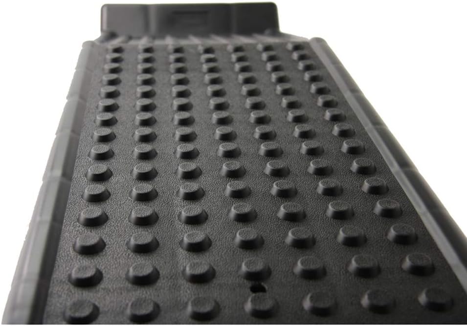 AUTO-STYLE Kunststoff Auffahrrampen - Schwarz - Satz à 2 Stück (Höhe 17cm)
