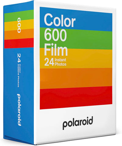 Polaroid 6273 Farbfilm für Polaroid 600, 3er-Pack, 24 Sofortbilder Schwarz, Weiss, Blau, Grau, Gelb,