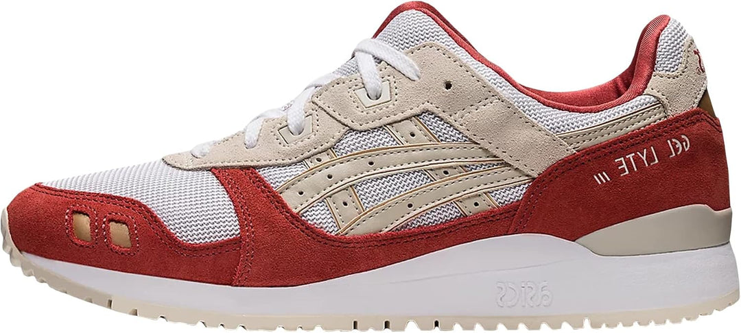 ASICS Lifestyle - Schuhe Herren - Sneakers Gel-Lyte III OG 37 EU Graubeigerot, 37 EU Graubeigerot
