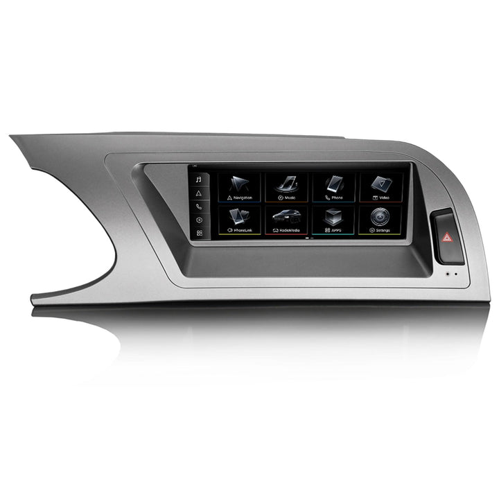 Erisin Android 14 8-Kern 4GB+64GB Qualcomm Autoradio GPS Navigation für Audi A4/S4/RS4 8.8" Unterstü