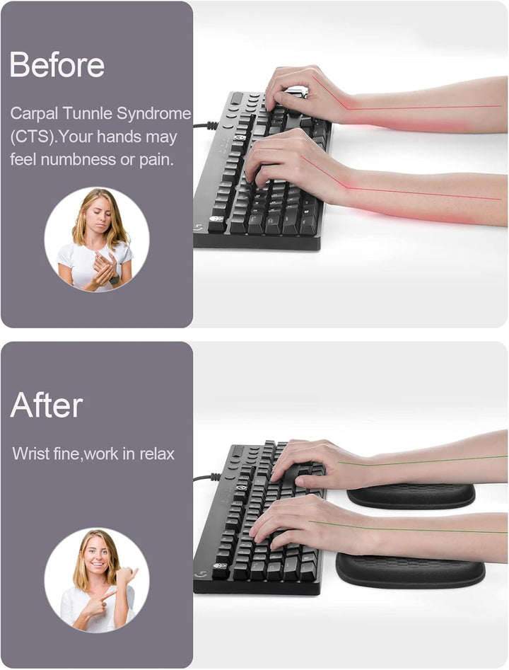Meatanty Handgelenkauflage Ellbogenauflage Wrist Rest Unterstützung, lindert Ellenbogenschmerzen Com