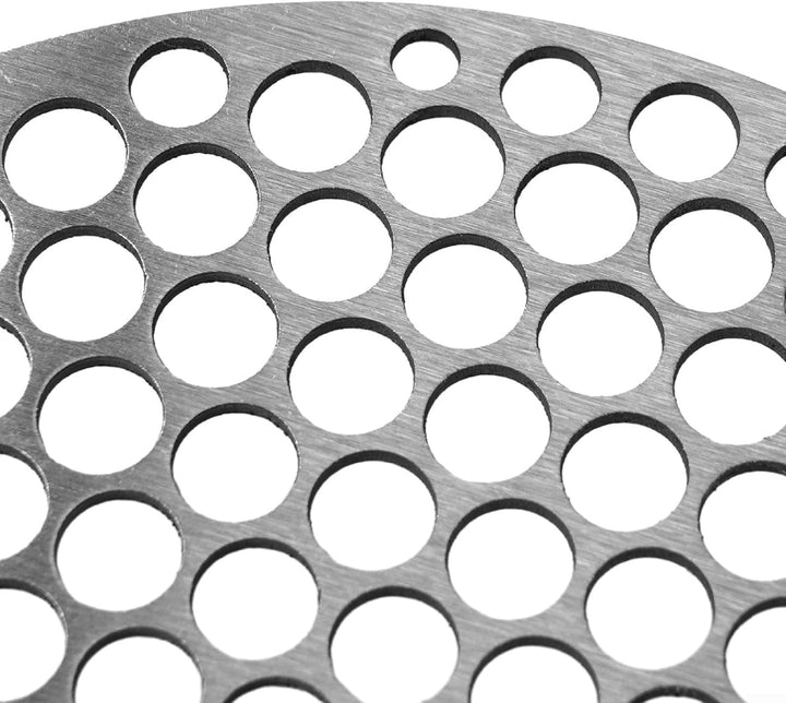 Runder Edelstahl-Grillrost, rundes Grillnetz, Drahtgeflecht, für Outdoor-Camping, Kochgeschirr, rund