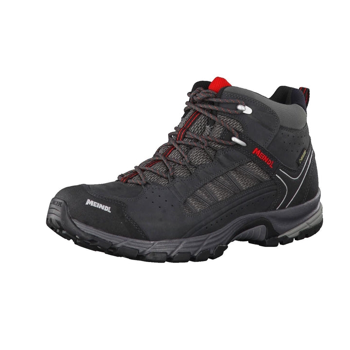 Meindl Damen Vakuum Lady Ultra Wanderstiefel 41 1/3 EU Anthrazit Rot, 41 1/3 EU Anthrazit Rot
