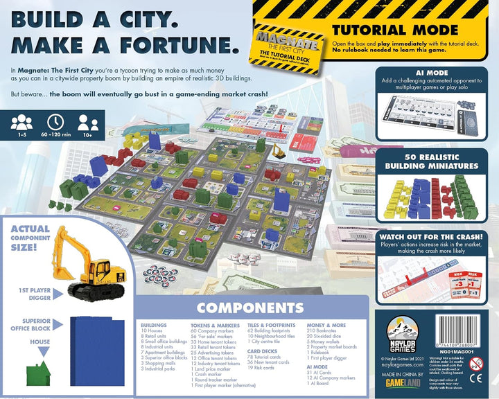 BoardGame The First City incl. Promos (engl.)