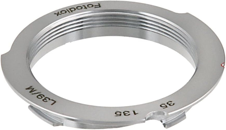 Fotodiox Lens Mount Adapter Compatible with M39/L39 (35/135mm Frame Line) Lenses on Leica M-Mount Ca