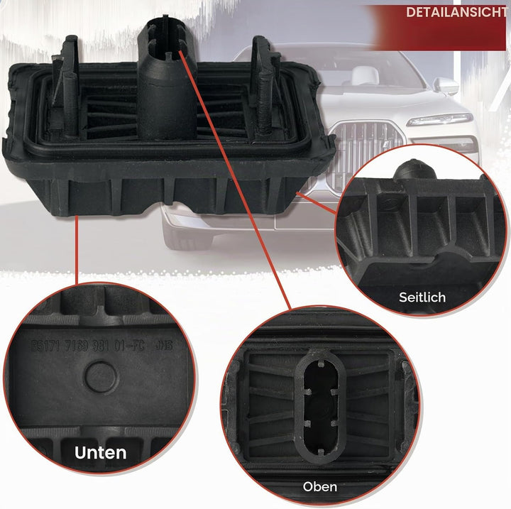 Wagenheber Aufnahme Adapter Gummiauflage Hebebühne Gummiblock Wagenheberaufnahme Pad für BMW E81 E82