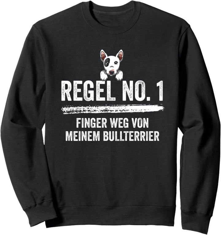 Bullterrier Hundebesitzer Hundehalter Sweatshirt