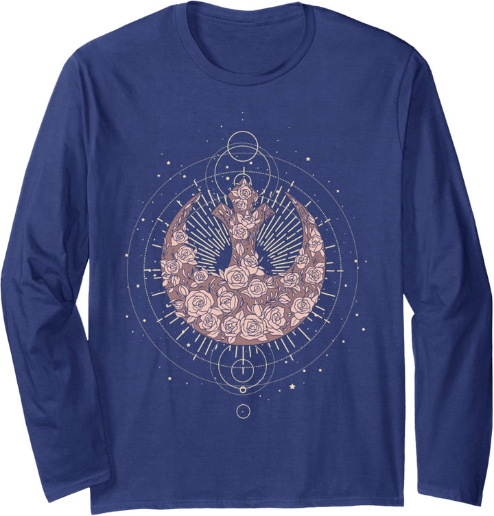 Star Wars Celestial Rose Rebel Langarmshirt