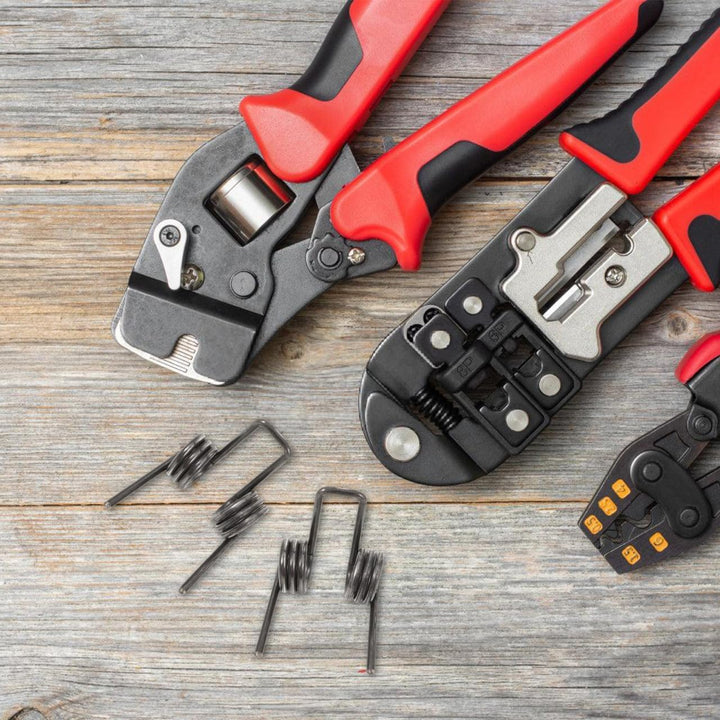 Angoily 2 Stück Edelstahl Torsionsfeder FüR Elektriker Reparatur Metallfedern Doppel-Torsionsfeder V