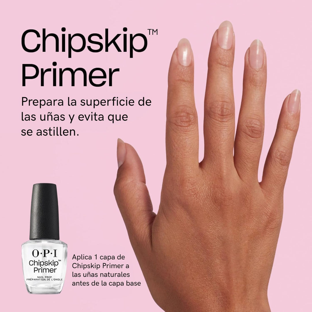 OPI Nail Lacquer, Chipskip Primer, Anti-Abblättern, Nagellack, transparent, 15 ml