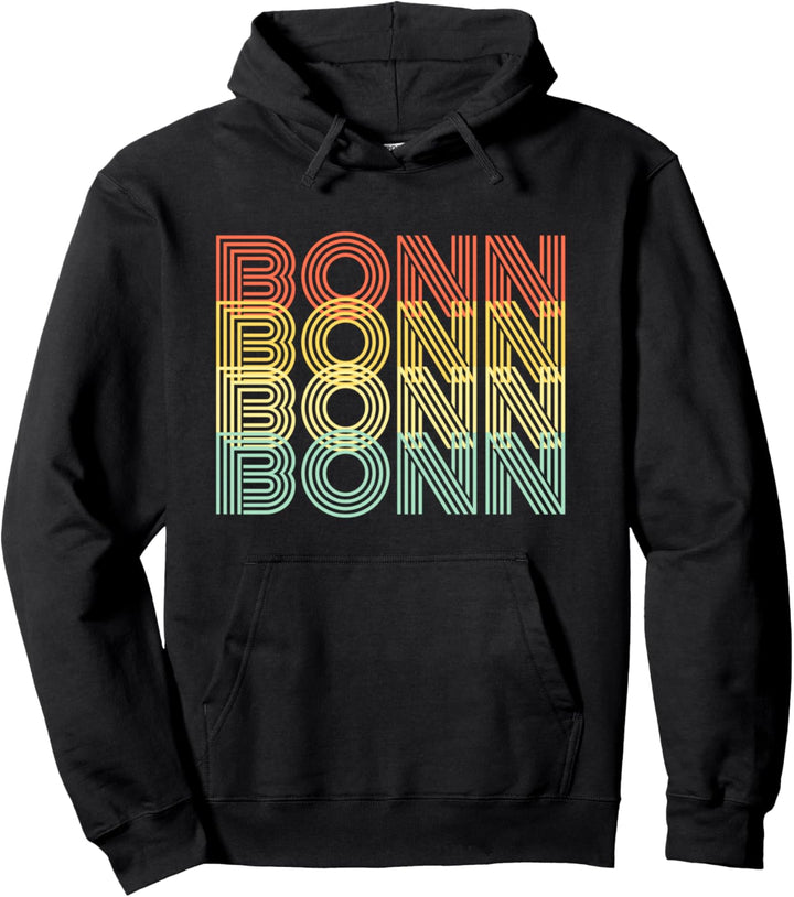 Bonn Stadt Heimat Retro Vintage Pullover Hoodie