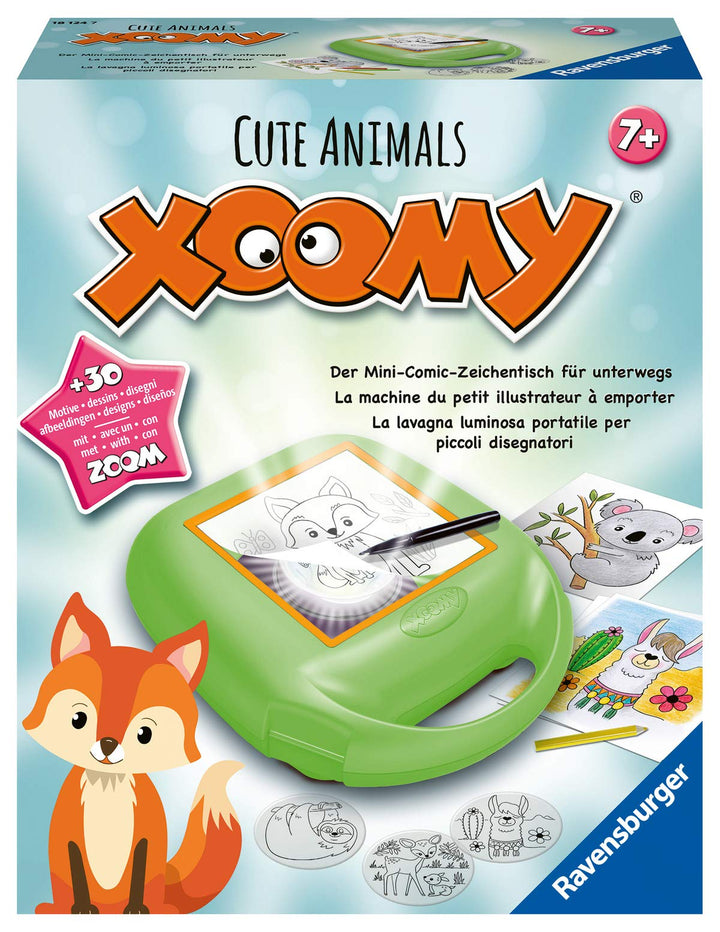Ravensburger Xoomy Midi Cute Animals 18124 - Geschichten und süsse Tiere zeichnen lernen. Kreatives