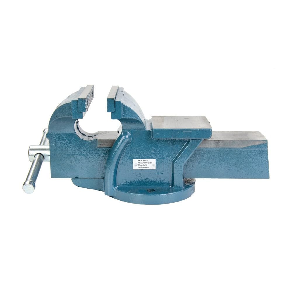 Steinbock Schraubstock | feststehend | 150 mm Backenbreite | 174 mm Höhe | 160 mm Breite | 415 mm Lä