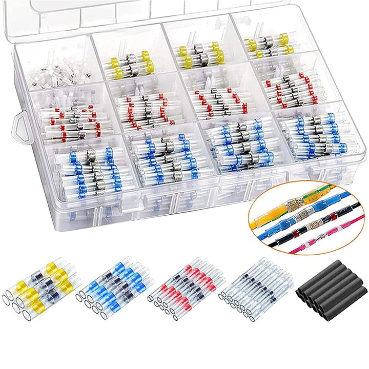 500Pcs Lötverbinder Schrumpfverbinder Solder Sealing Wire Connector - Schrumpfschweissen Stossverbin