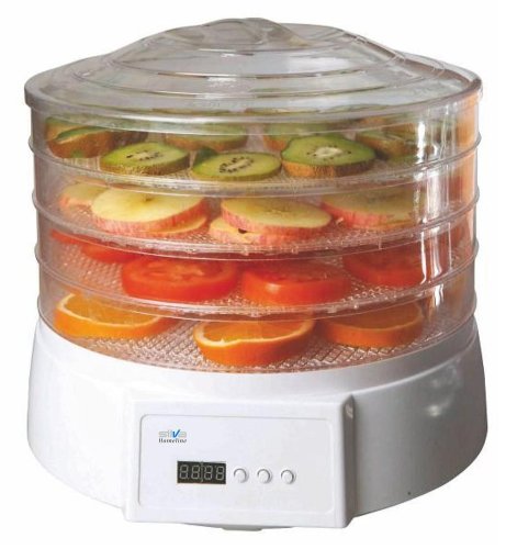 Silva-Homeline DA 400 Dörrautomat mit digitale Steuerung, Plastik, 1.5 liters, Weiss