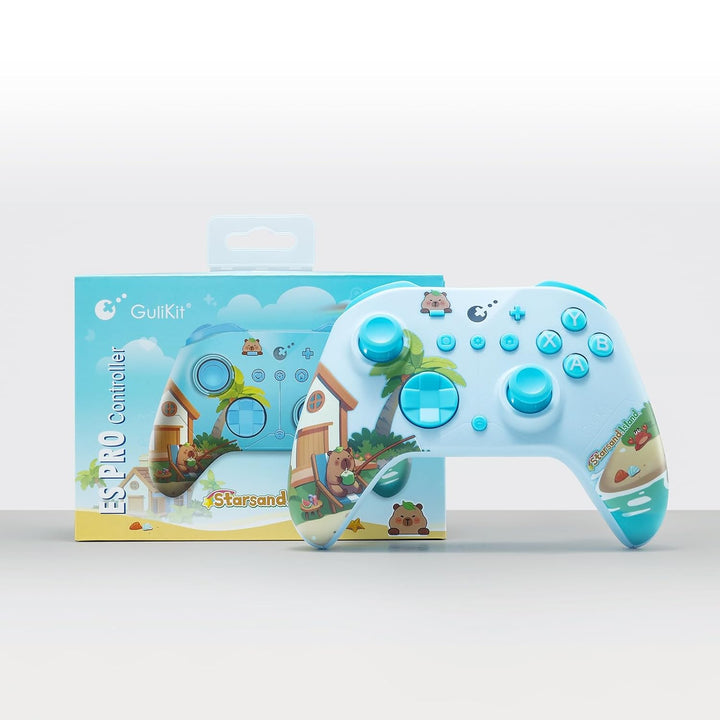 GuliKit ES PRO Wireless PC Gaming Controller für Switch 1/2, Windows/Android/Mac/Steam Deck mit 3,25