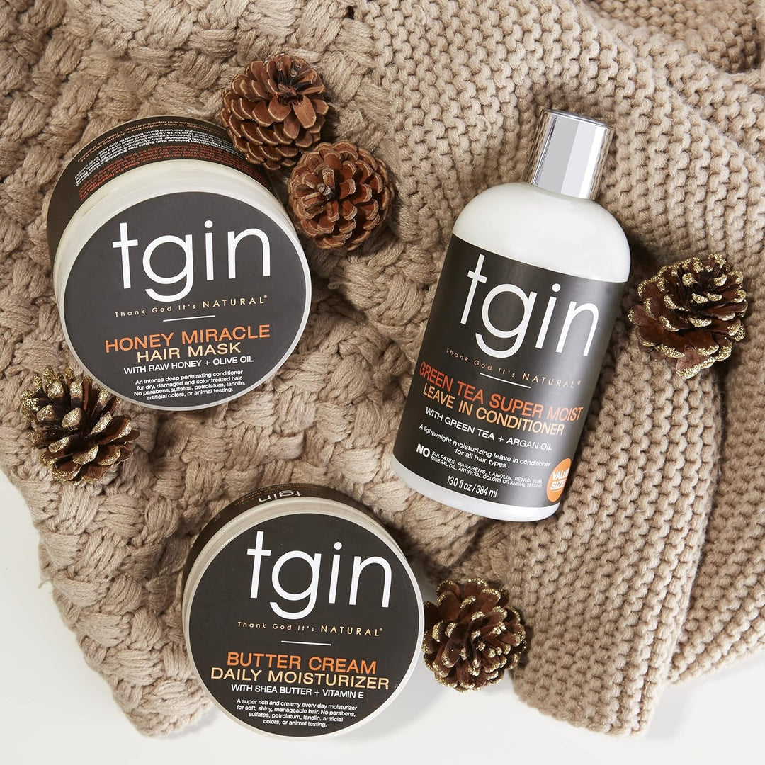 tgin Butter Cream Daily Moisturizer for Natural Hair, 12oz by tgin (Thank God It's Natural)