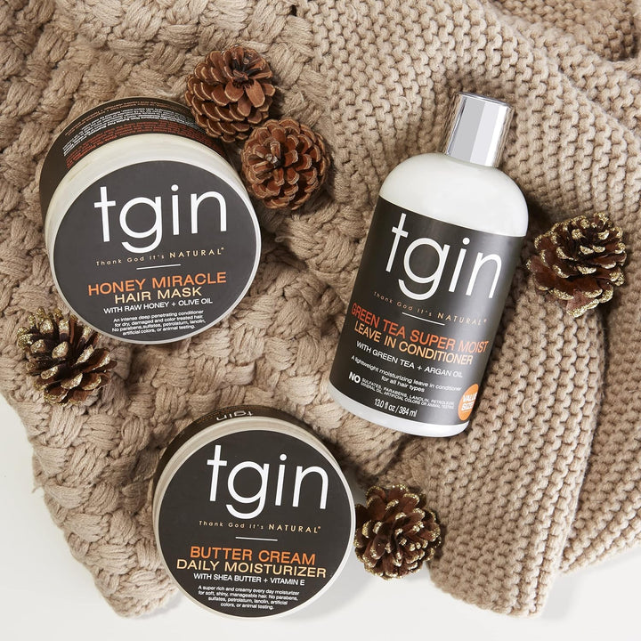 tgin Butter Cream Daily Moisturizer for Natural Hair, 12oz by tgin (Thank God It's Natural)