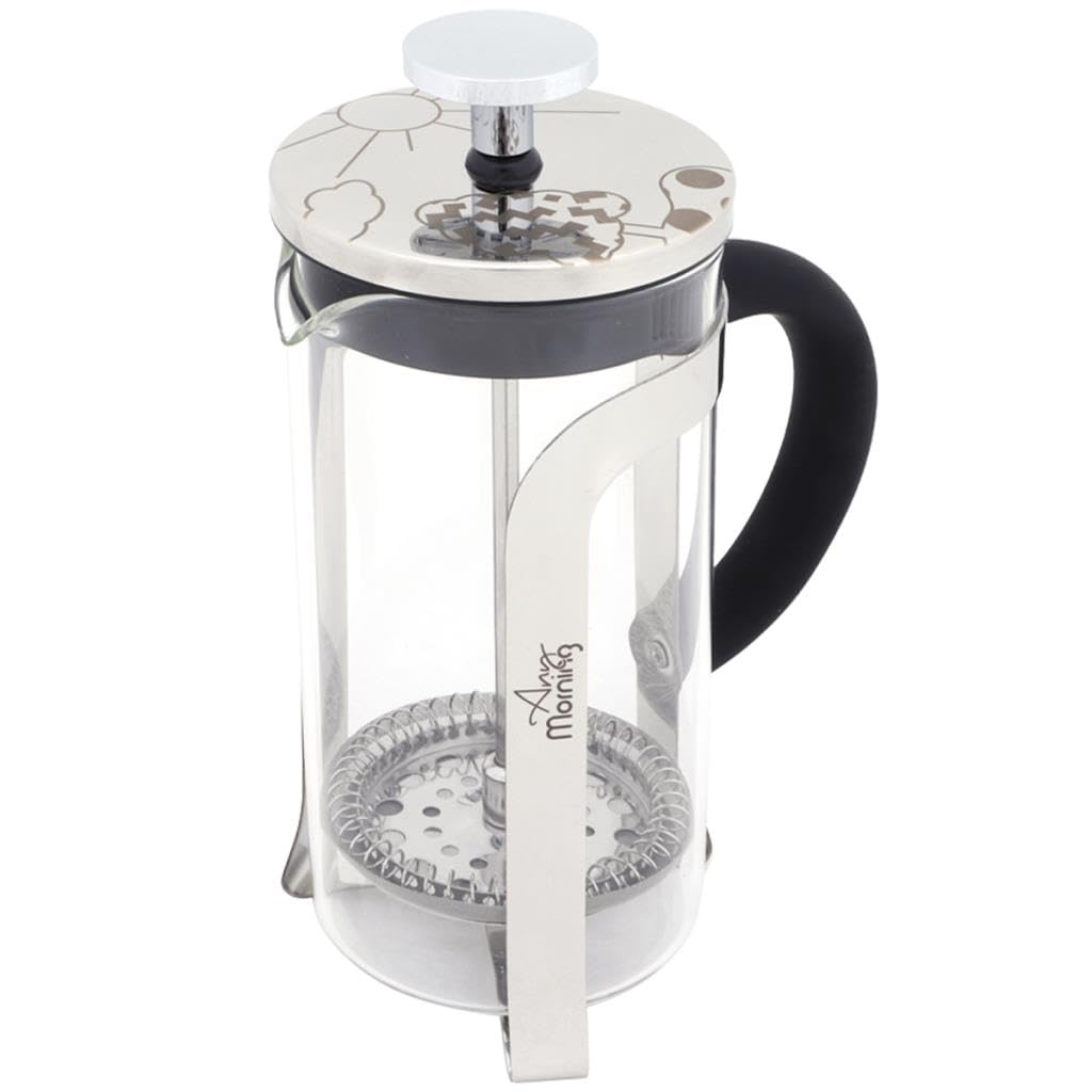 Any Morning FY450 French Press für Kaffee und Kräutertee 600 ml, 600 ML