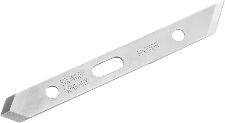 MARTOR GRAFIX PICCOLO Entgratemesser, Aluminium-Griff, wechselbare Klinge | Clip, 2-fach Klinge, Ent