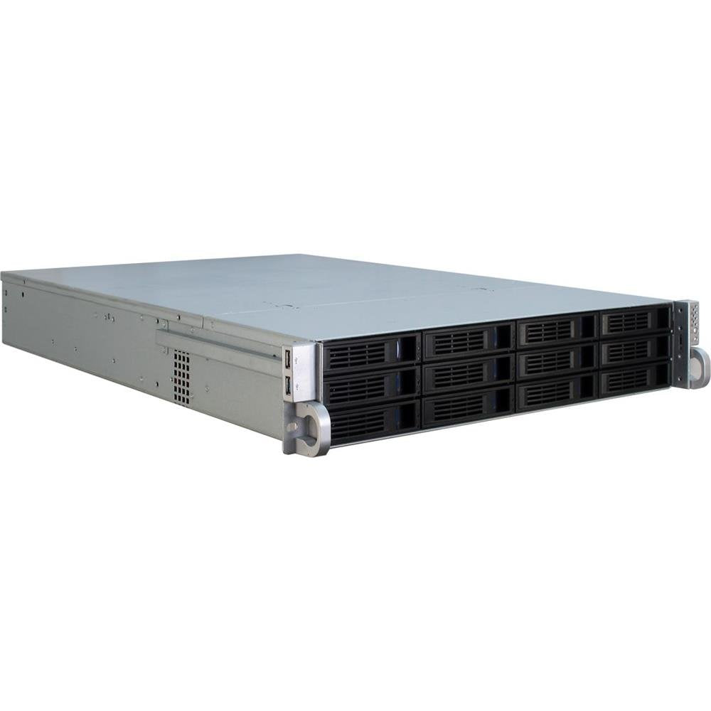 Inter-Tech 88887118 Case IPC Storage 2U-2412, o.PSU