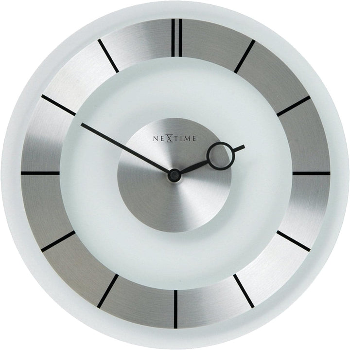 NeXtime NT2790 Retro Wanduhren, Metall und Kunststoff, Glass, Ø 31 cm