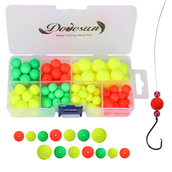 Dovesun 220/104/80/54pcs Schaumstoff Schwimmer Pompano Rigs Angeln Rig Schwimmer Fliegenfischen Schw