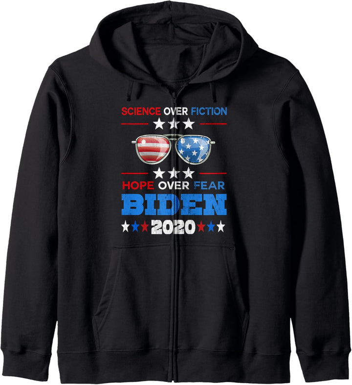 Biden Harris 2020 Inauguration Speech Science Over Fiction Kapuzenjacke