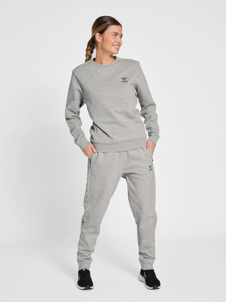 hummel Verstellbare Taille Hose Hmloffgrid Multisport Damen S Grau Melange/Geschmiedetes Eisen, S Gr