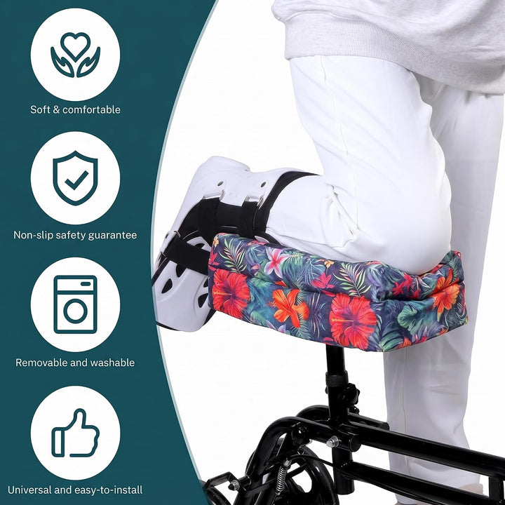 Kniepolster Roller – Memory-Schaum Tropenblumenmuster, Tropenblumenmuster