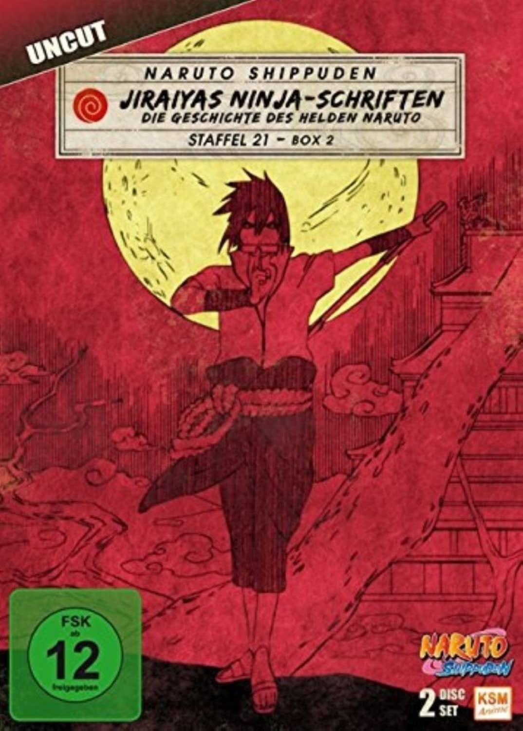 Naruto Shippuden - Staffel 21.2: Folgen 662-670 - Uncut [2 DVDs], DVD