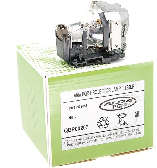Alda PQ-Premium, Beamerlampe/Ersatzlampe für NEC LT35 Projektoren, Lampe mit Gehäuse