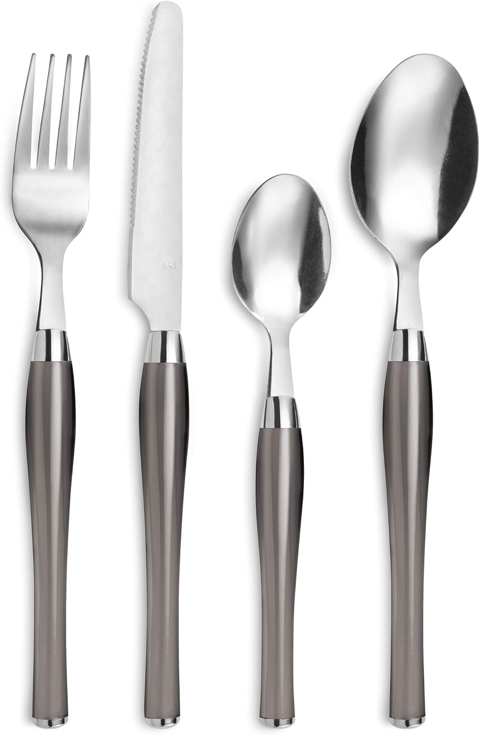 PRADEL ESSENTIEL – Drahtkorb mit 24 Besteckteilen für 6 Personen – Purity – Edelstahl 18/0, Standard