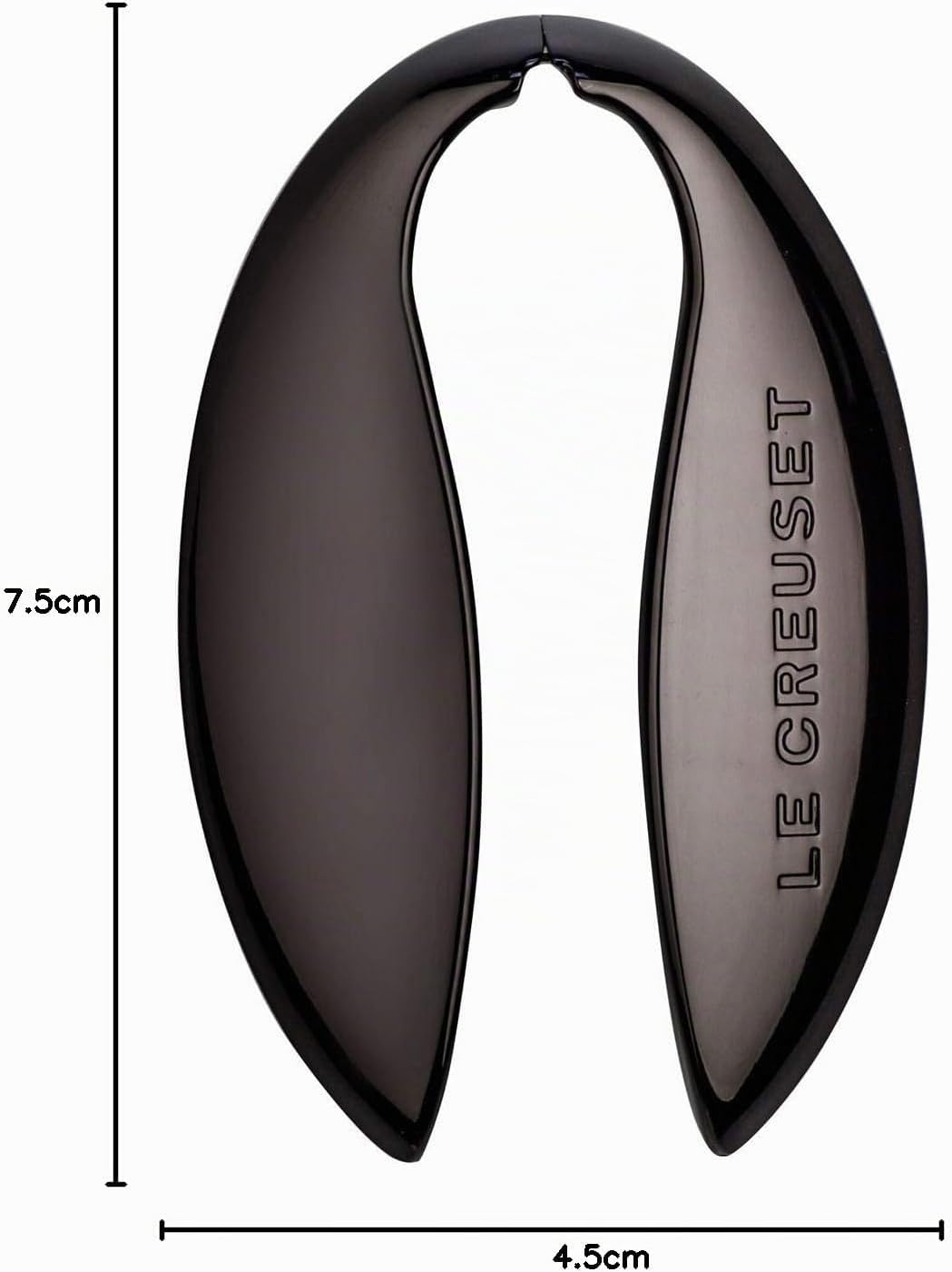 Le Creuset, Kapselschneider, Metallic Schwarz, Zamak, FC400, 49464000060000 Fc400 Schwarz Nickel, Fc