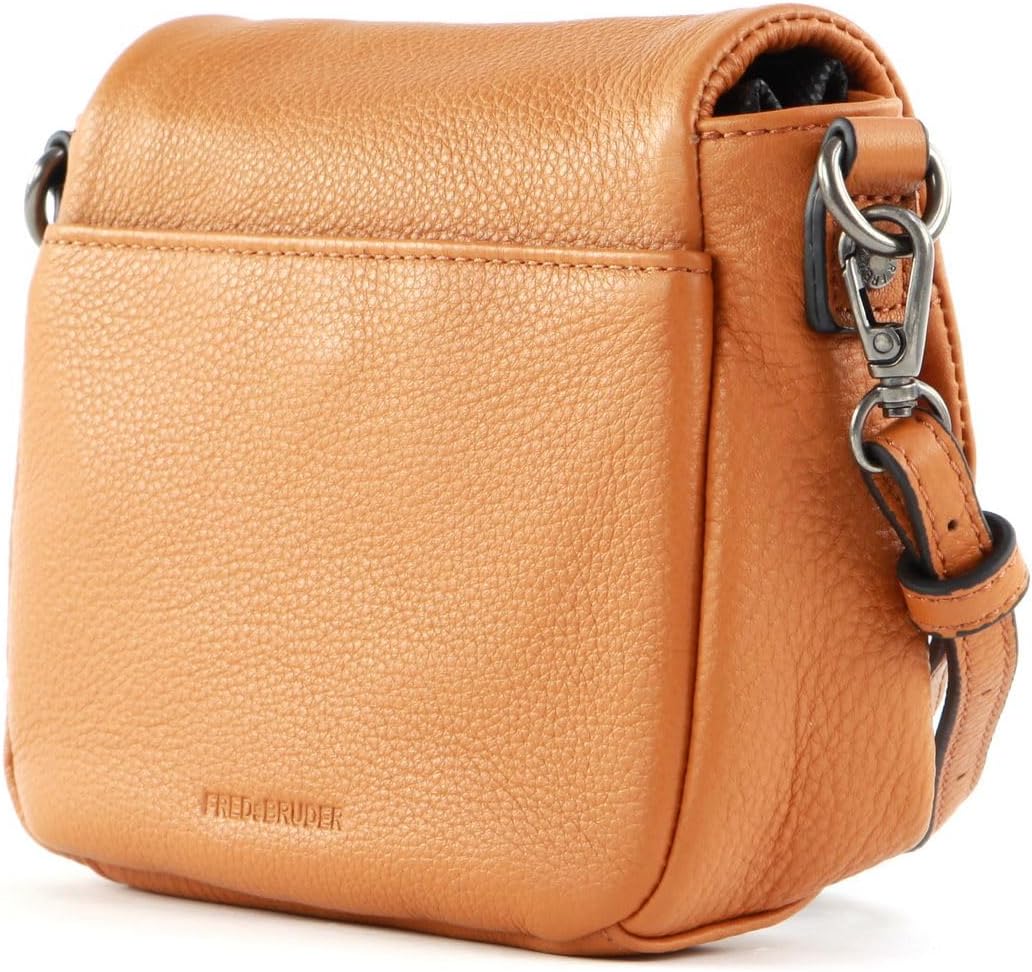 FREDsBRUDER Happy Collection Mieze Crossbody Bag Dark Honey