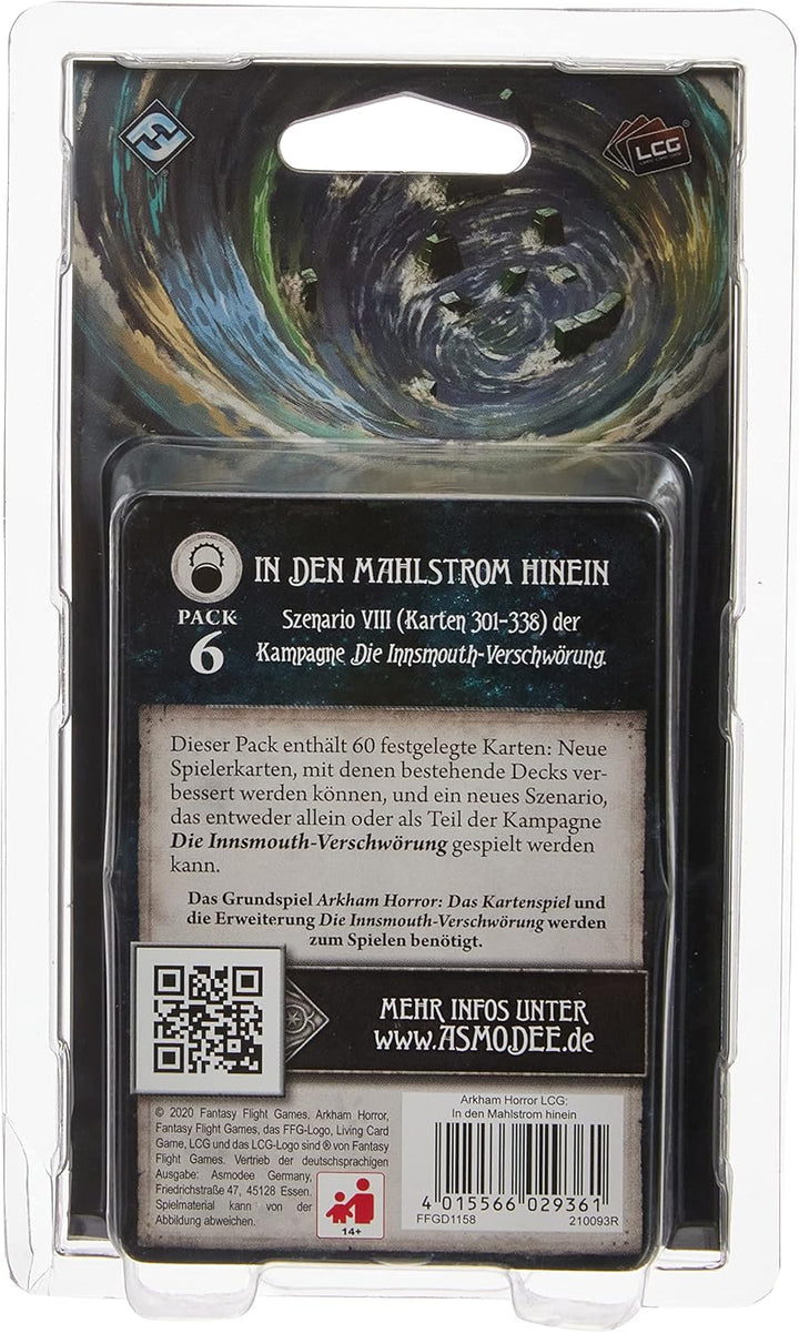 Fantasy Flight Games, Arkham Horror: LCG – In den Mahlstrom hinein, Erweiterung, Expertenspiel, Kart