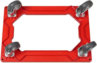 6x Logistikroller/Transportroller für Kisten 600x400 mm, Tragkraft 250 kg, 6