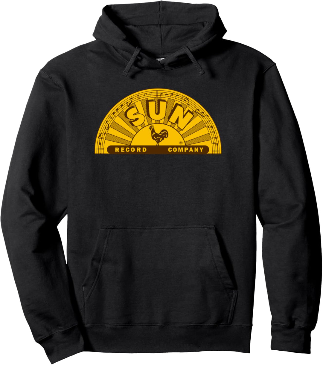 Sun Records klassisches Halblogo Pullover Hoodie