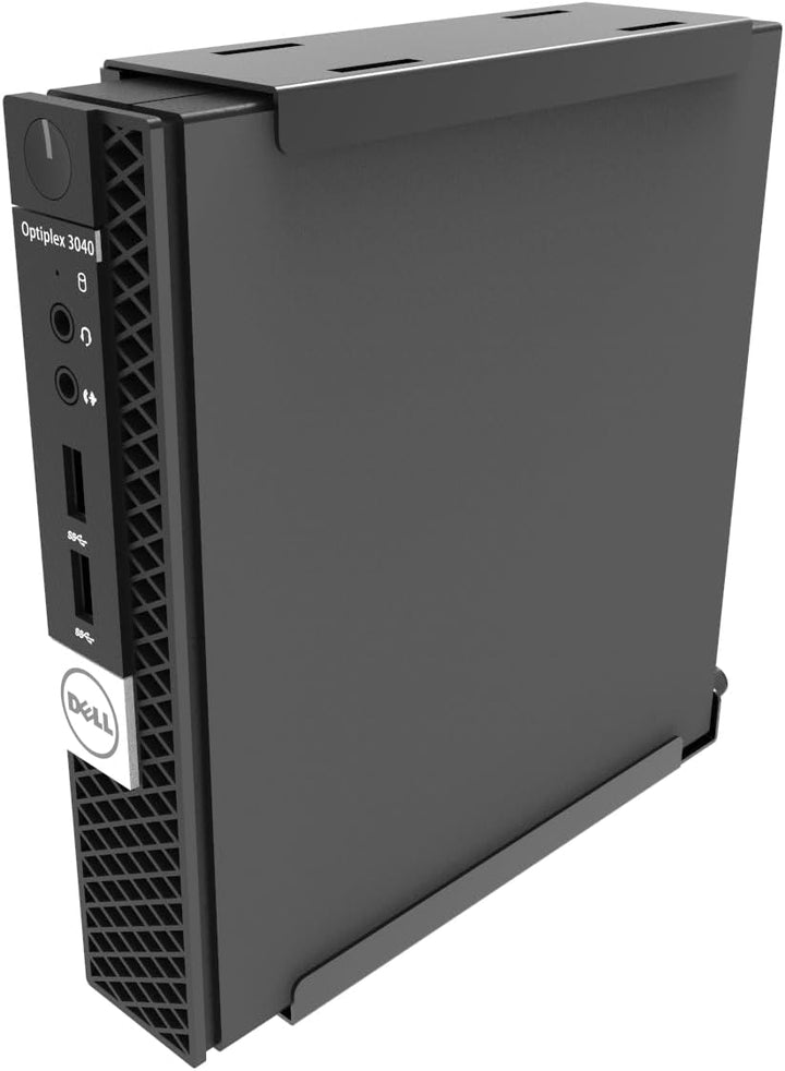 JINGCHENGMEI Wandhalterung für Mini-PC, kompatibel mit Dell OptiPlex Micro-Formfaktorgehäuse, VESA u