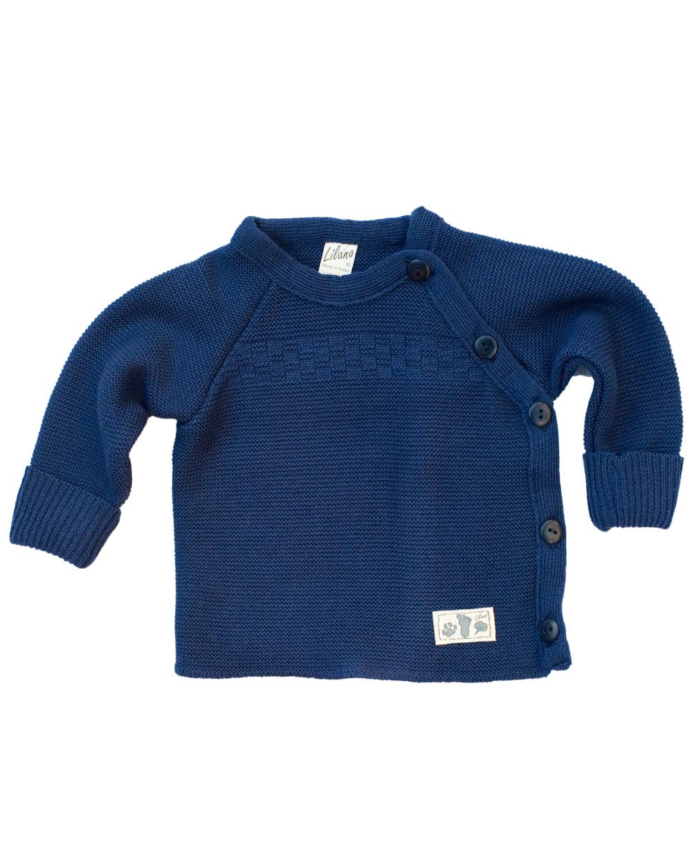 Lilano, Merino Wickel-Pullover, 100% Wolle (kbT) 50-56 Marine, 50-56 Marine