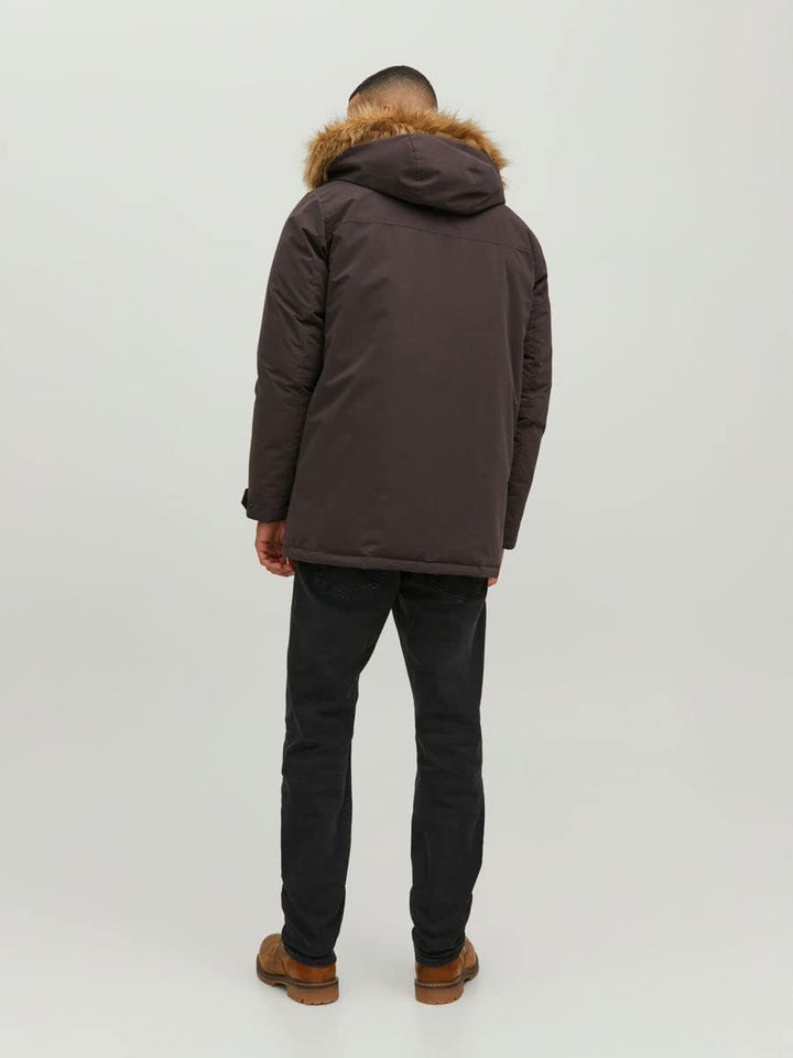 JACK & JONES Herren Jjwinner Parka Fur Jacket, S