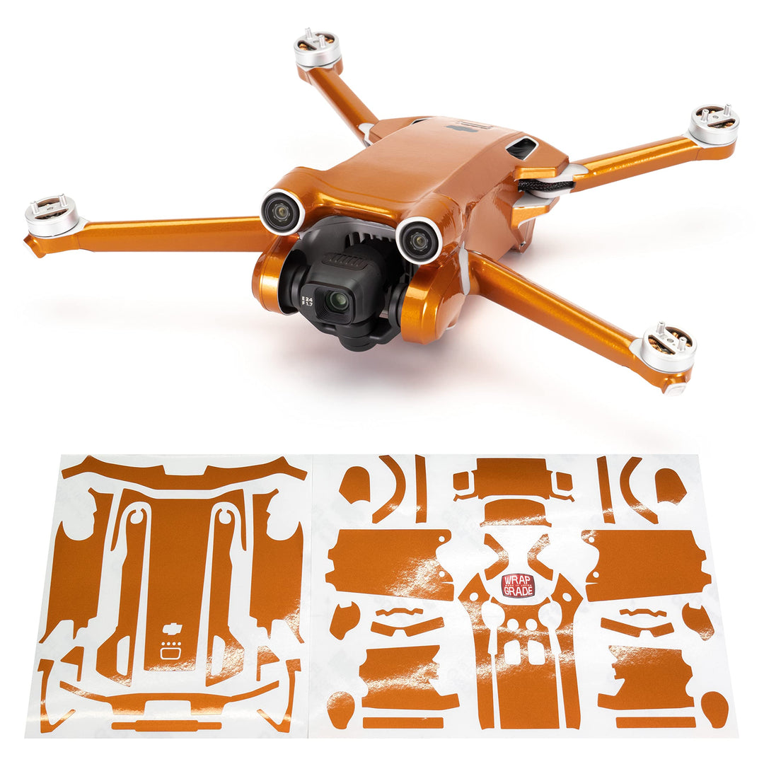 WRAPGRADE Skin Kompatibel mit DJI Mini 3 Pro (Butterfly Copper)