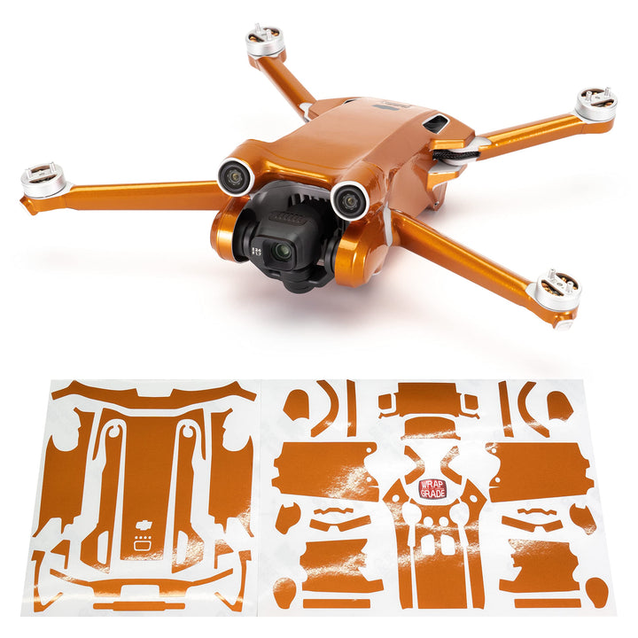 WRAPGRADE Skin Kompatibel mit DJI Mini 3 Pro (Butterfly Copper)