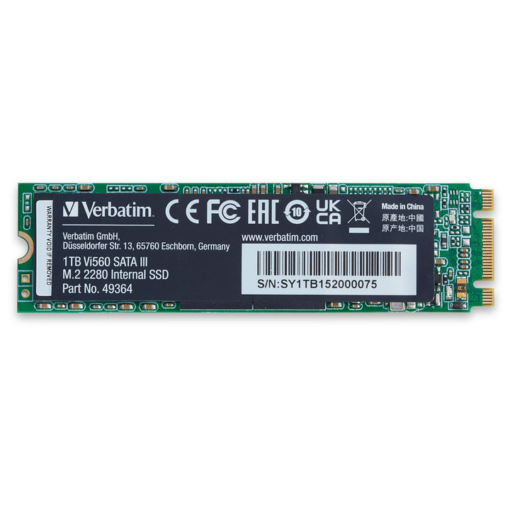 Verbatim Vi560 S3 SSD, internes SSD-Laufwerk mit 1 TB Datenspeicher, Solid State Drive mit SATA III