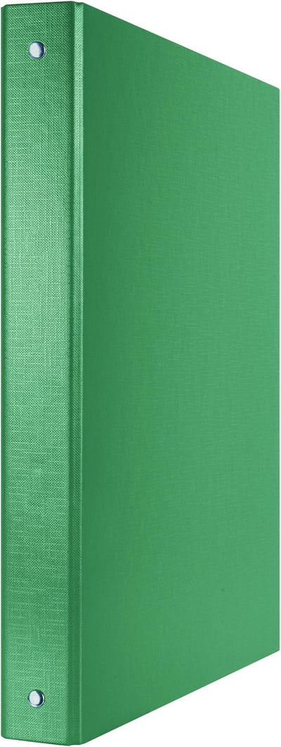DONAU 3737001PL-06 Ringbuch Grün | 4-O-Ring-Mechanik 30mm DIN A4 Ringordner Pappe/Kunststoff | Aus 1