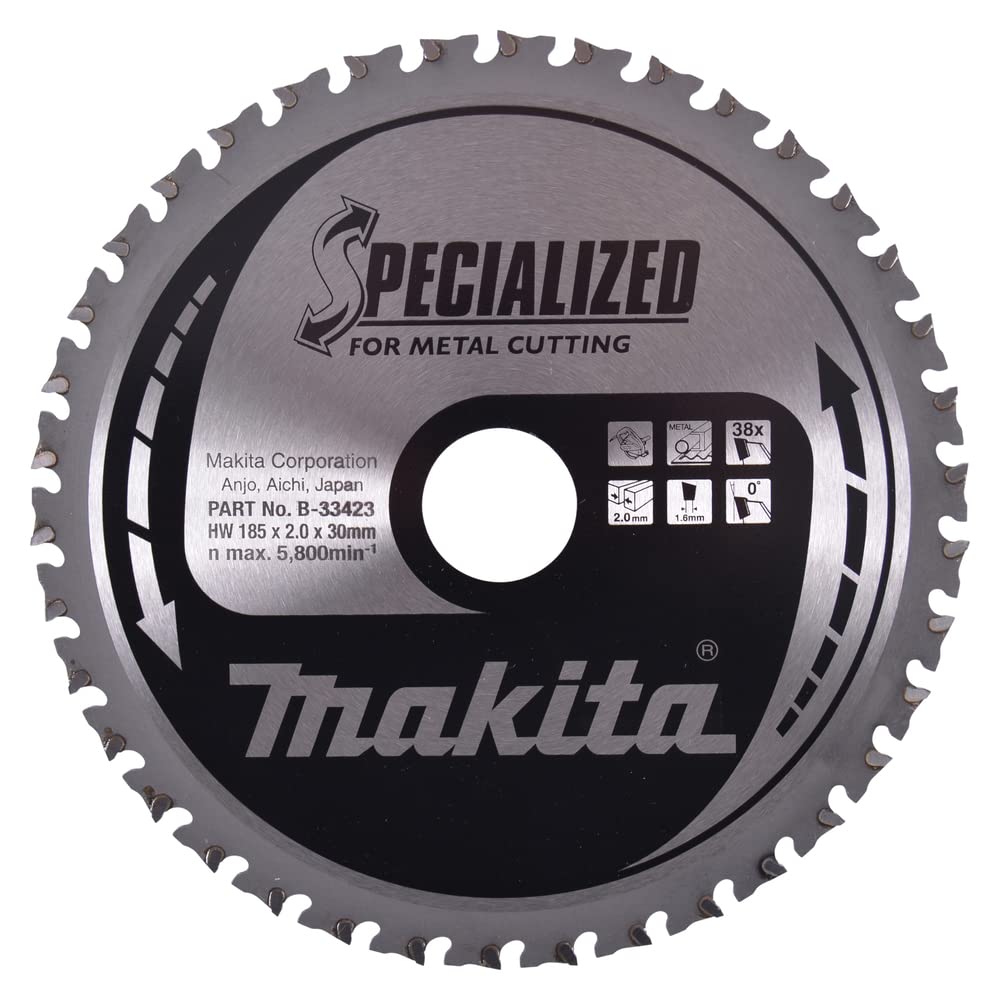 Makita Specialized Saegeblatt, 185 x 30 mm, 38Z, B-33423