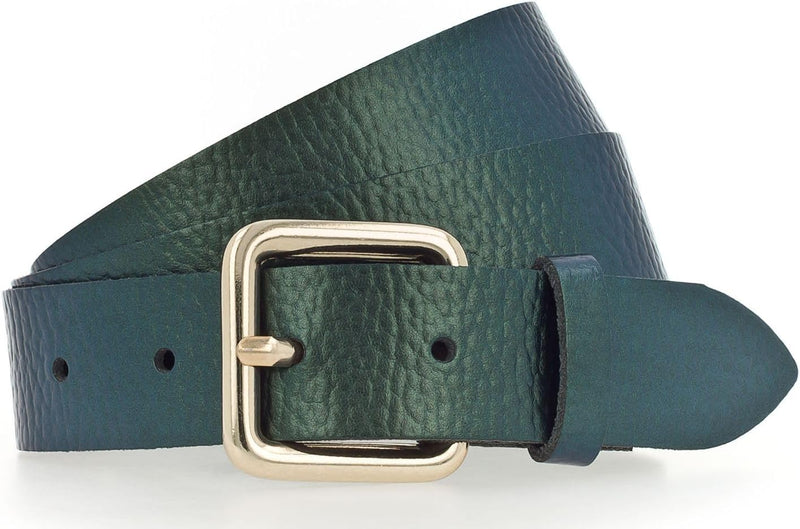 Vanzetti 30mm Metallic Belt W75 Darkgreen Metallic