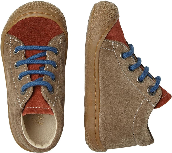 Naturino Cocoon-Lauflernschuhe aus Veloursleder 17 EU Hellbraun, 17 EU Hellbraun