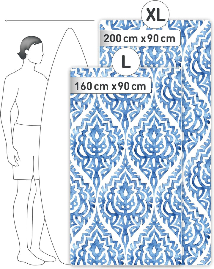 Fit-Flip Strandtuch XXL aus Mikrofaser - leicht und schnelltrocknend - 100% recyceltes Strandhandtuc